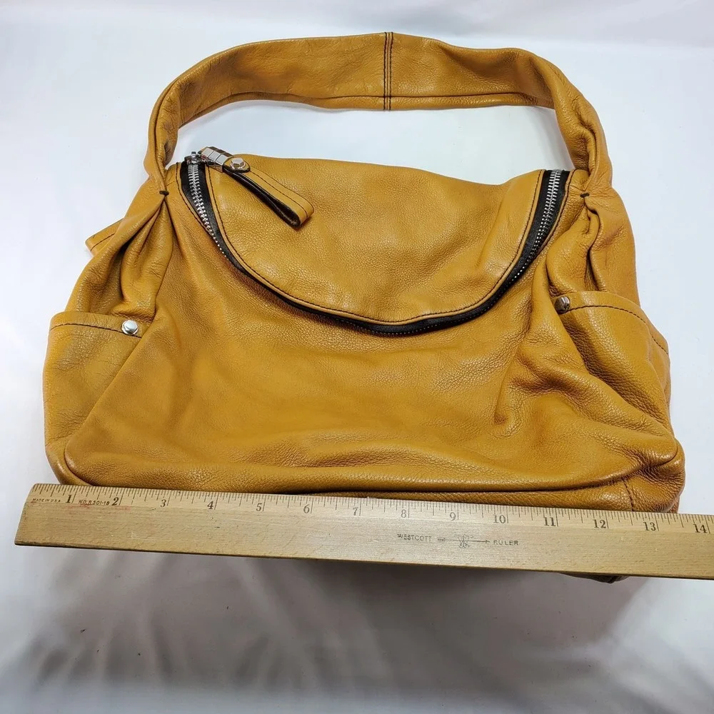 Pebbled Leather orYANY Buttery Soft Slouchy‎ Y2K Satchel Bag Indie Sleaze Hobo